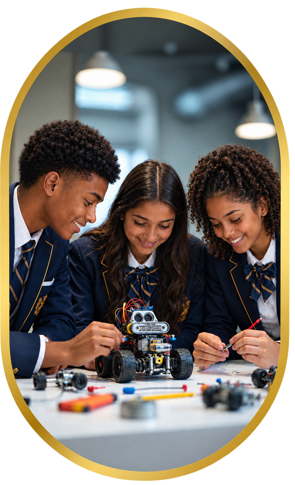Students discussing