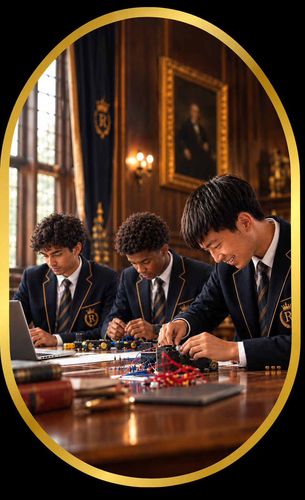 Students learning