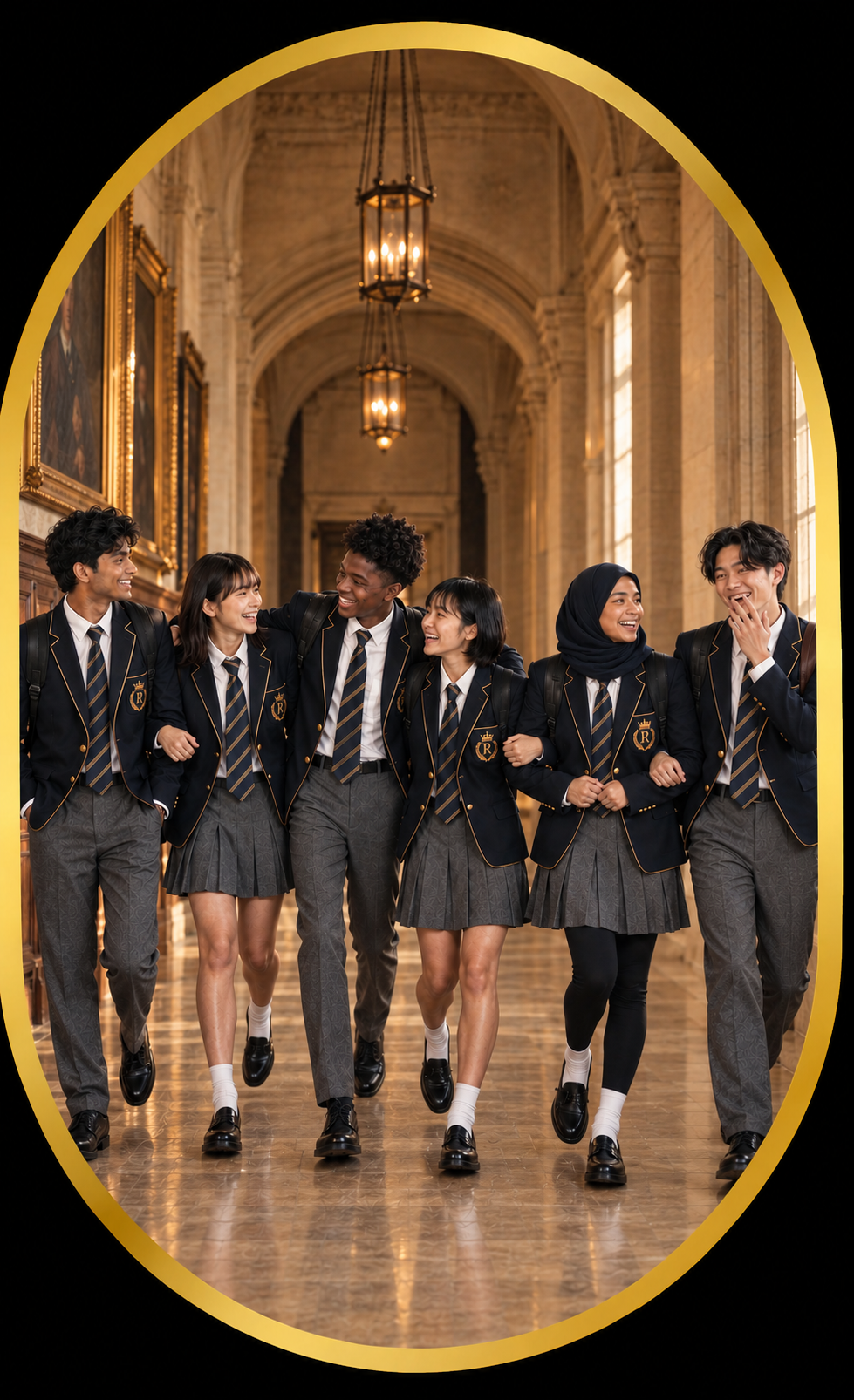 Students learning